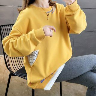 Mock Two-piece Round-neck T-shirt