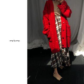 Wool Blend Cable-knit Cardigan In 4 Colors