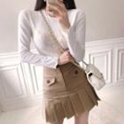 L Me Letter Slim-fit Top