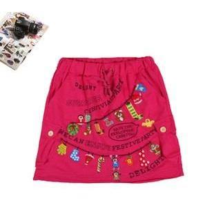 Embroidered Miniskirt