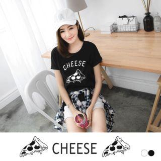 Pizza Graphic T-shirt