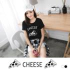 Pizza Graphic T-shirt