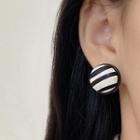 Zebra Print Faux Leather Earring (various Designs)