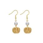 Fashion Golden Round Cutout Earrings Golden - One Size