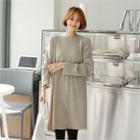 Crew-neck T-shirt Dress
