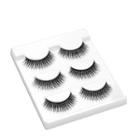 False Eyelashes (3 Pairs) #l18 L18 - Black - One Size