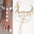 Shell Barefoot Sandals Anklet As Shown In Figure - One Size