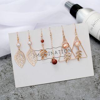 Set Of 3: Drop Earring (various Designs)