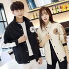 Printed Buttoned Couple Matching Jacket