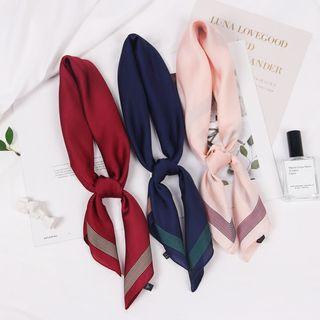 Striped Panel Scarf