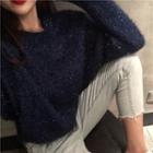 Sequined Sweater Sapphire Blue - One Size