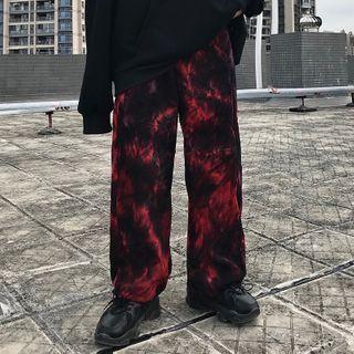 Tie-dye Wide-leg Jogger