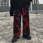 Tie-dye Wide-leg Jogger