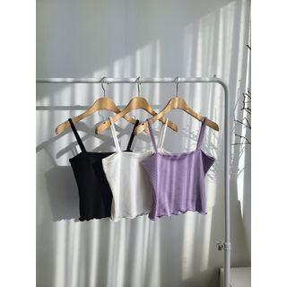 Lettuce-edge Strappy Top