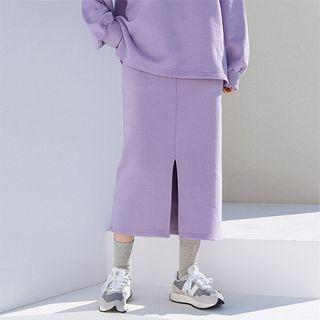 [actirable] Slit-front Long Skirt