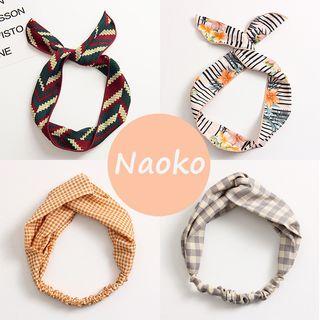 Wired Headband / Criss Cross Headband (various Designs)