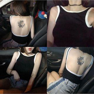 Scoop-back Tank Top