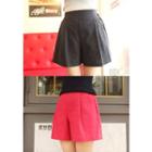 A-line Pleated Shorts