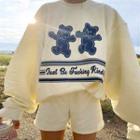 Set: Bear Sweatshirt + Shorts