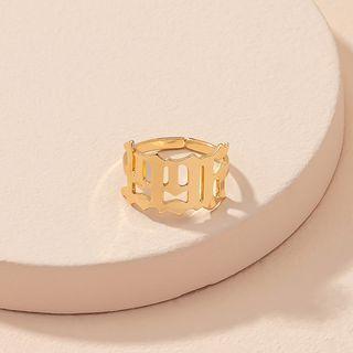Numbering Ring R617 - 1996 - Gold - One Size
