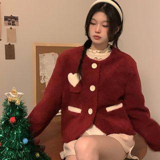 Heart Cardigan / Shorts