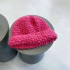 Plain Beanie Rose Pink - One Size