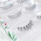 Set Of 3: False Eyelashes (x7) Black - One Size