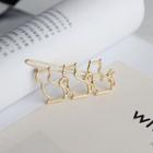 Alloy Cat Hair Clip As Shown In Figure - One Size