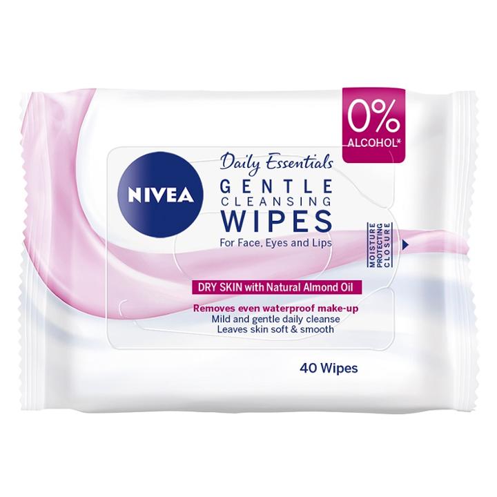 Nivea - Daily Essentials Gentle Cleansing Wipes 40 Pcs