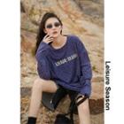 Leopard-print Loose T-shirt