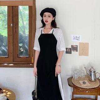 Mock-two Slim-fit Dress