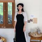 Mock-two Slim-fit Dress