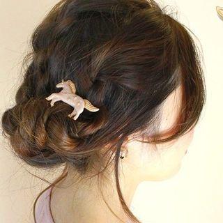 Unicorn Hair Clip
