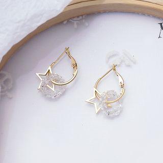 Alloy Star Drop Earring