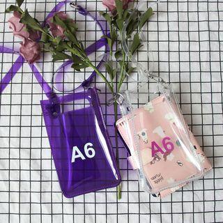 Print Mini Pvc Crossbody Bag
