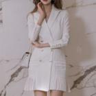 Double-breasted Mini Mermaid Blazer Dress