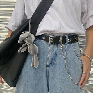 Grommet Belt Black - One Size