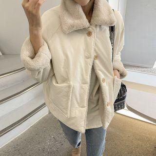 Two-way Faux-fur Jacket