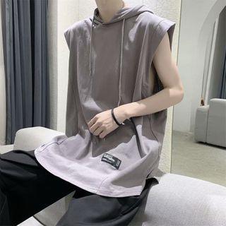 Plain Hoodie Vest