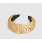 Flower Accent Knot Headband