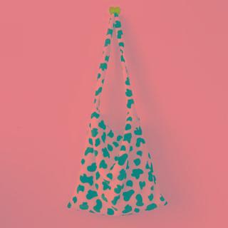 Patterned Fleece Tote Bag