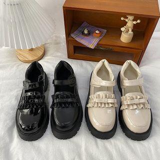 Ruffle Platform Mary Jane Shoes