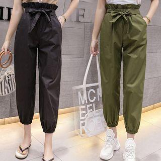 Ribbon Jogger Pants