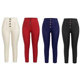 Button-up Harem Pants