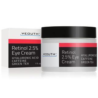 Yeouth - Retinol 2.5% Eye Cream, 30ml / 1 Fl Oz 30ml / 1 Fl Oz