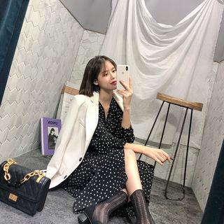 Single-breasted Longline Blazer