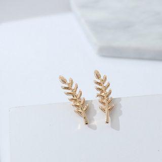 Metal Leaf Earring