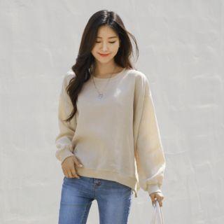 Loose-fit Linen Sweatshirt