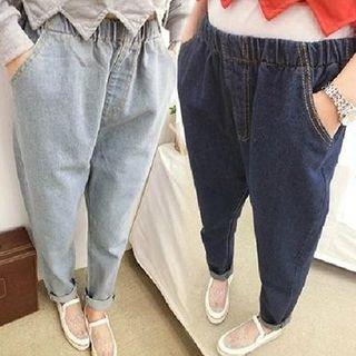 Band Waist Jeans