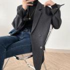 Double Breasted Twill Coat